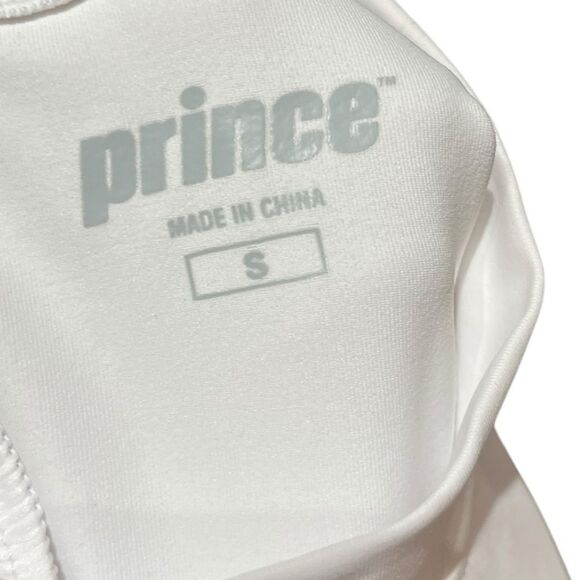 Prince Women’s White Tank Top With Mesh Back, Size S, NWT - Picture 5 of 8